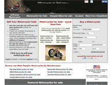 Tablet Screenshot of motorcyclesforsale-ads.com